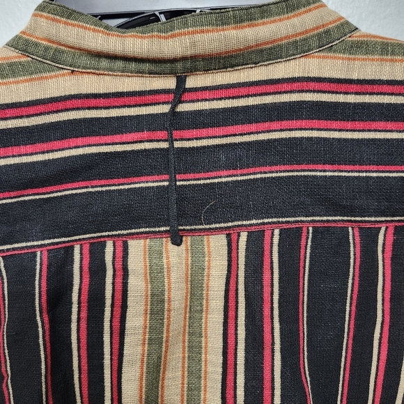 Lauren Ralph Lauren women's button up shirt size 2X silk and linen blend… - Picture 9 of 9